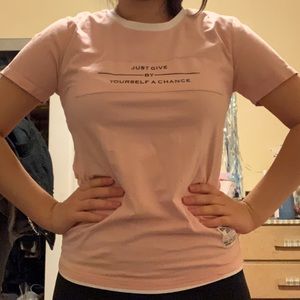 Asian style pink shirt